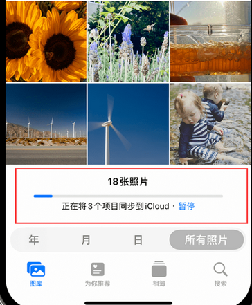 连南苹果手机服务如何解决iPhone照片无法同步到 'iCloud 照片'